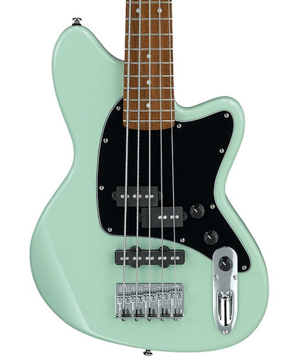 Ibanez Bajo Eléctrico 5 Cuerdas Verde Menta TMB35-MGR, Serie Talman
