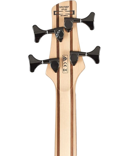 Ibanez Bajo Eléctrico Café Sombreado Fretless SR370EF-BBT, Serie SR