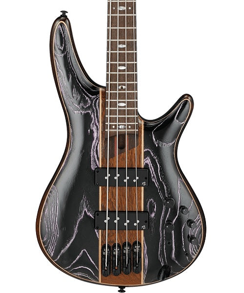 Bajo Eléctrico Ibanez SR Premium SR1300SB-MGL Negro Veteado con Funda