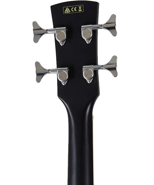 Ibanez Bajo Electroacústico Negro Veteado PCBE14MH-WK, Grand Concert