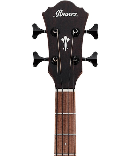 Ibanez Bajo Electroacústico Caoba Sombreado Negro AEGB24E-MHS, Serie AEG
