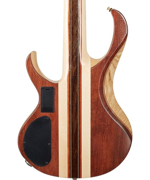 Exclusiva en Veerkamp Online Ibanez Bajo Eléctrico 5 Cuerdas BTB1835-NDL Natural con Funda, Serie BTB Premium