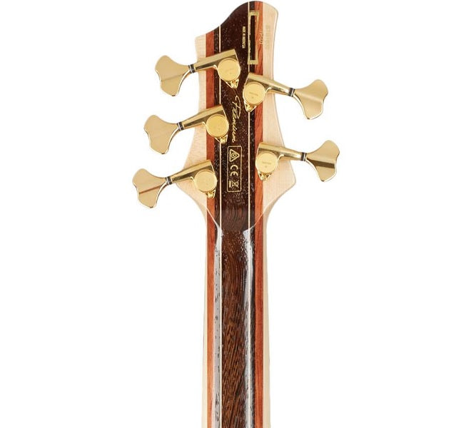 Exclusiva en Veerkamp Online Ibanez Bajo Eléctrico 5 Cuerdas BTB1835-NDL Natural con Funda, Serie BTB Premium