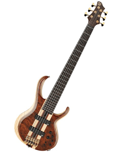 Bajo Eléctrico Ibanez BTB Premium BTB1836-NDL Natural con Funda de 6 Cuerdas