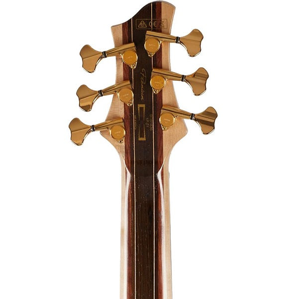 Bajo Eléctrico Ibanez BTB Premium BTB1836-NDL Natural con Funda de 6 Cuerdas