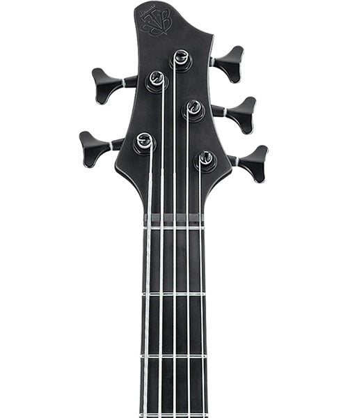 Bajo Eléctrico Ibanez BTB Iron Label BTB625EX-BKF Negro Mate de 5 Cuerdas