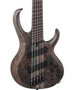 “Exclusiva en Veerkamp Online” Ibanez Bajo Eléctrico 5 Cuerdas BTB805MS-TGF Gris Mate con Estuche, Serie BTB Bass Workshop
