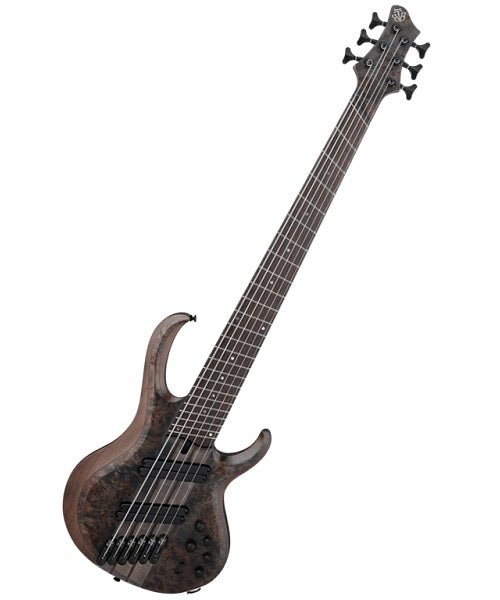 Ibanez Bajo Eléctrico 6 Cuerdas BTB806MS-TGF Gris Mate con Estuche, Serie BTB Bass Workshop