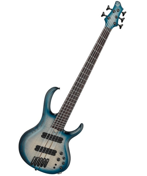 Bajo Eléctrico Ibanez BTB Bass Workshop BTB705LM-CTL Natural Sombreado Azul Mate de 5 Cuerdas