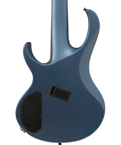 Exclusiva en Veerkamp Online Ibanez Bajo Eléctrico 5 Cuerdas BTB605MS-MAM Negro/Sombreado Azul Mate con Estuche, Serie BTB Bass Workshop