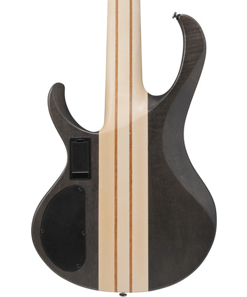 Exclusiva en Veerkamp Online Ibanez Bajo Eléctrico 5 Cuerdas BTB605-TGF Gris Transparente Mate, Serie BTB