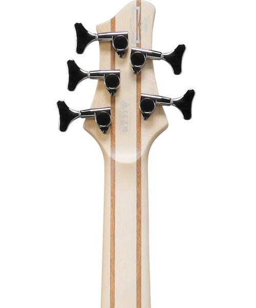 Exclusiva en Veerkamp Online Ibanez Bajo Eléctrico 5 Cuerdas BTB605-TGF Gris Transparente Mate, Serie BTB