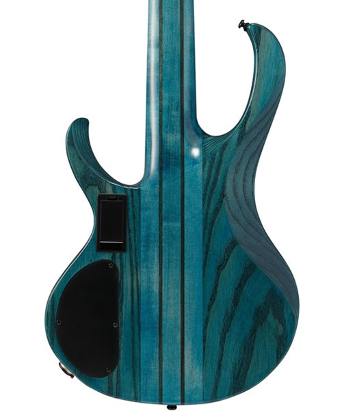 “Exclusiva en Veerkamp Online” Ibanez Bajo Eléctrico 5 Cuerdas BTB945-COL Gris Entintado Azul, Serie BTB