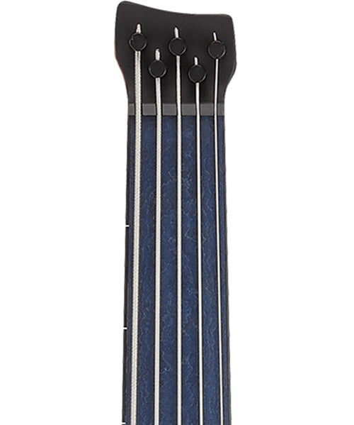 “Exclusiva en Veerkamp Online” Ibanez Bajo Eléctrico 5 Cuerdas Azul Metálico Mate EHB1005F-AOM Fretless con Funda, Bass Workshop