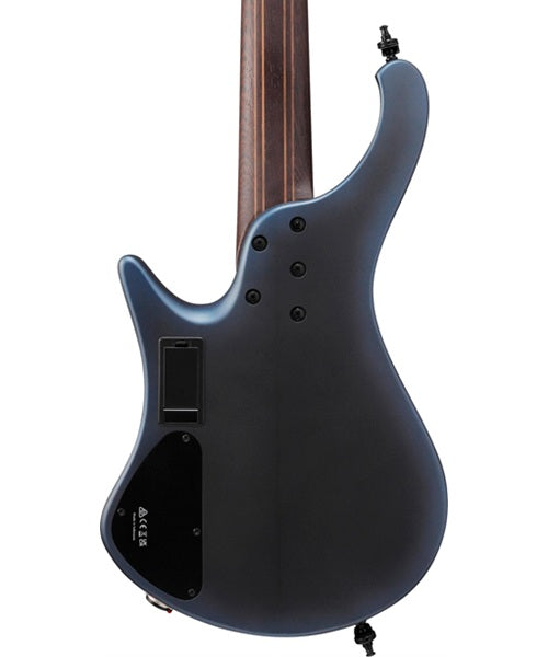 “Exclusiva en Veerkamp Online” Ibanez Bajo Eléctrico 5 Cuerdas Azul Metálico Mate EHB5MSBSP-MAM con Funda, Bass Workshop