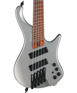 Ibanez Bajo Eléctrico 5 Cuerdas Gris Metálico Mate EHB1005SMS-MGM con Funda, Bass Workshop