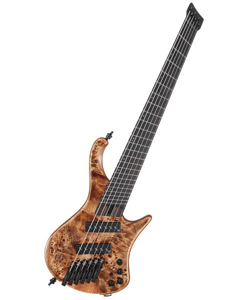 Ibanez Bajo Eléctrico 6 Cuerdas Natural Mate EHB1506MS-ABL con Funda, Bass Workshop