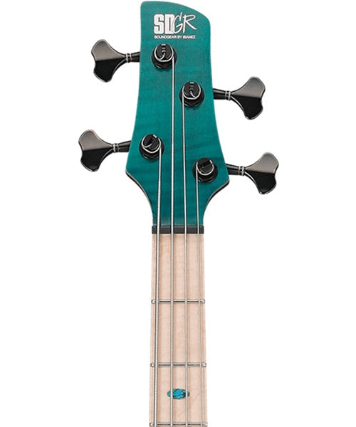 Ibanez Bajo Eléctrico Verde Mate SR1420B-CGL con Funda, SR Premium