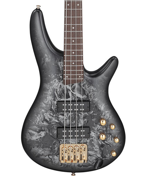 Bajo Eléctrico Ibanez SR300EDX-BZM Gris Texturizado Sombreado Negro Mate