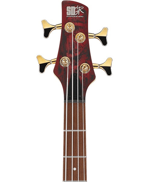 Ibanez Bajo Eléctrico Entintado Rojo/Sombreado Negro Mate SR300EDX-WZM, Serie SR