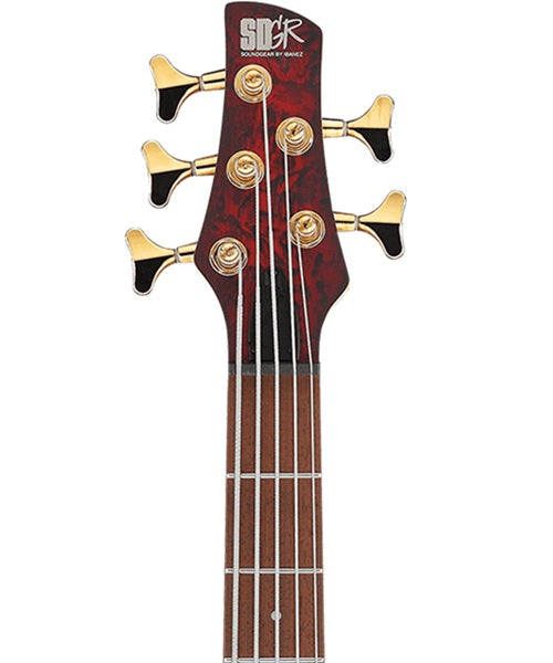 Ibanez Bajo Eléctrico 5 Cuerdas Rojo/Sombreado Negro Mate SR305EDX-WZM, Serie SR