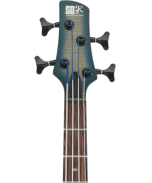 Exclusiva en Veerkamp Online Ibanez Bajo Eléctrico Natural/Sombreado Azul Mate SRD900-CTL, Serie SR Bass Workshop