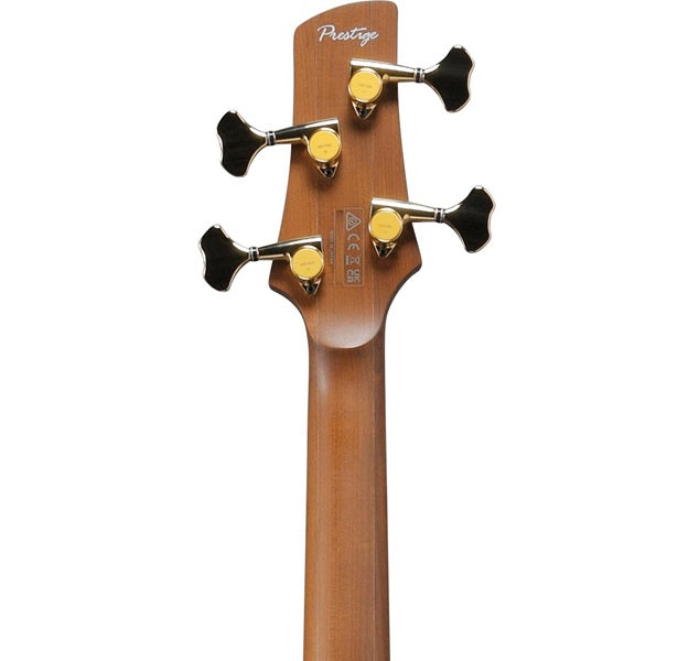 Exclusiva en Veerkamp Online Bajo Eléctrico Ibanez SR4500-DST Ámbar Transparente/Sombreado Negro con Estuche, SR Prestige