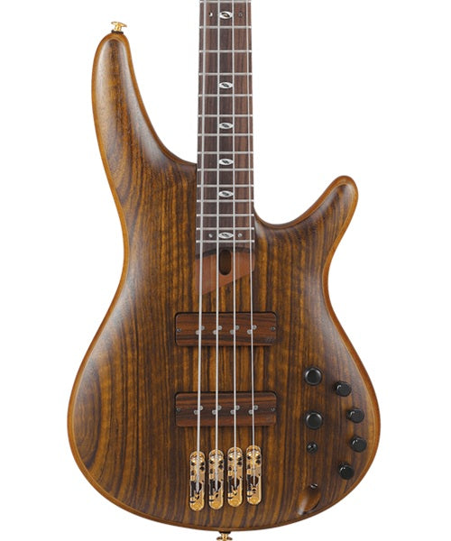 “Exclusiva en Veerkamp Online” Ibanez Bajo Eléctrico Caoba Mate SR5500-MHF con Estuche, SR Prestige