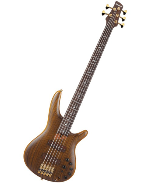 “Exclusiva en Veerkamp Online” Ibanez Bajo Eléctrico 5 Cuerdas Caoba Mate SR5505-MHF con Estuche, SR Prestige