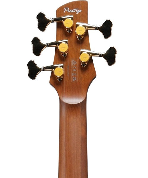 “Exclusiva en Veerkamp Online” Ibanez Bajo Eléctrico 5 Cuerdas Caoba Mate SR5505-MHF con Estuche, SR Prestige