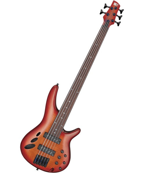 Bajo Eléctrico Ibanez SR Bass Workshop SRD905F-BTL Café Mate Fretless de 5 Cuerdas