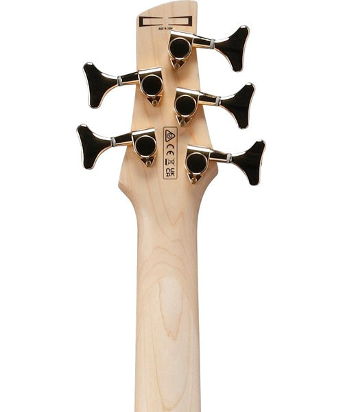 Bajo Eléctrico Ibanez Gio GSR205PC-TMU Entintado Azul Sombreado Negro de 5 Cuerdas