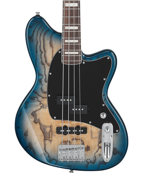 Ibanez Bajo Eléctrico Natural Sombreado Azul TMB400TA-CBS, Serie Talman