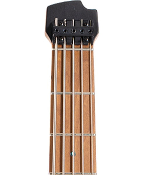 Bajo Eléctrico Cort Artisan Space 5 SDB 5 Cuerdas Natural Sombreado Negro Mate con Funda