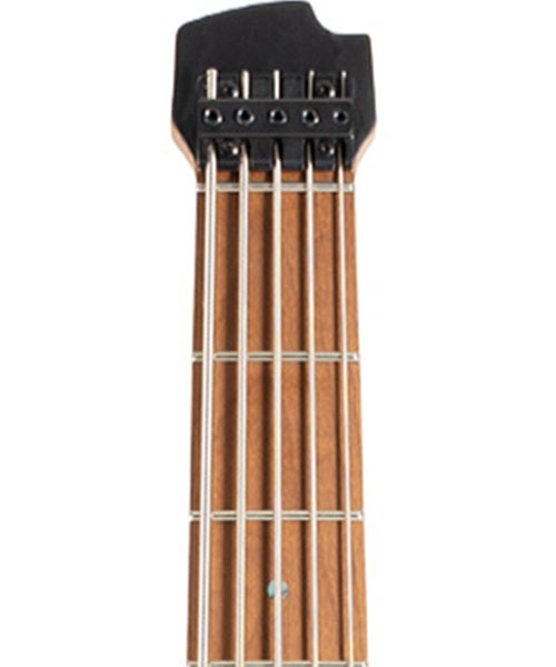 Cort Bajo Eléctrico 5 Cuerdas Entintado Verde/Sombreado Morado Mate SPACE 5 SDG con Funda, Serie Artisan Space 5