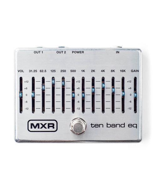 Pedal Dunlop MXR M108S Ecualizador de 10 Bandas