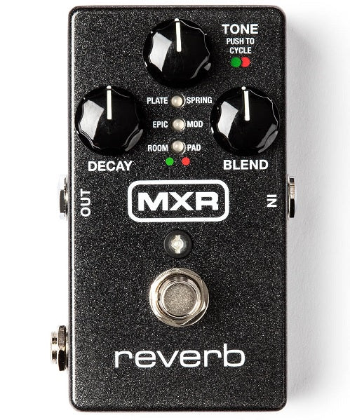 Pedal Dunlop MXR M300 Reverb para Guitarra Eléctrica