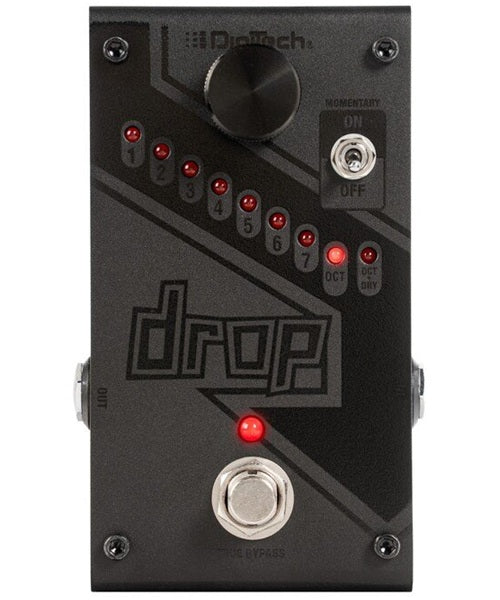 Exclusiva en Veerkamp Online DigiTech Pedal de Efecto DROPBK-V-01 con Adaptador, Drop Black