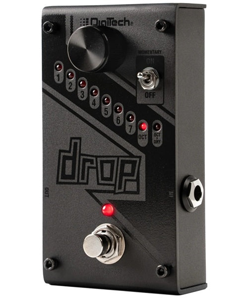 Exclusiva en Veerkamp Online DigiTech Pedal de Efecto DROPBK-V-01 con Adaptador, Drop Black