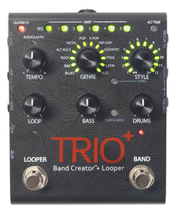 DigiTech Pedal de Efecto TRIOPLUS-V-04 Trio+ con Adaptador