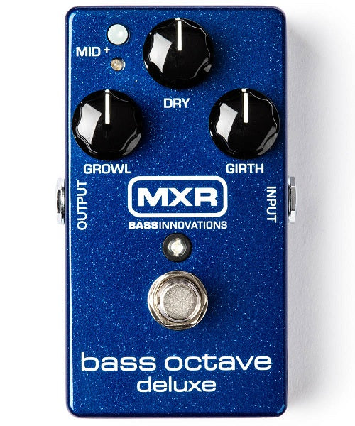 Pedal Dunlop MXR M288 Bass Octave Deluxe para Bajo Eléctrico