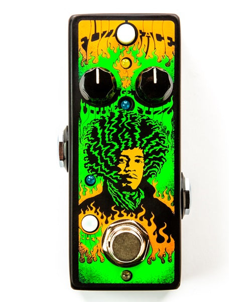 Pedal Dunlop JHMS1 Authentic Hendrix Fuzz Face Distortion 68 Shrine Series para Guitarra Eléctrica