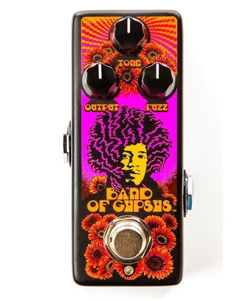 Pedal Dunlop JHMS4 Authentic Hendrix Band of Gypsys Fuzz 68 Shrine Series para Guitarra Eléctrica