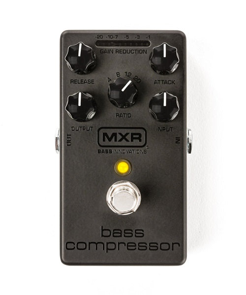 Dunlop MXR Pedal Compresor M87B Bass Compressor, Serie Blackout