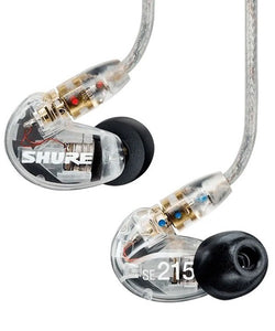 Shure Audífonos Aislantes SE215-CL Transparentes, In-Ear