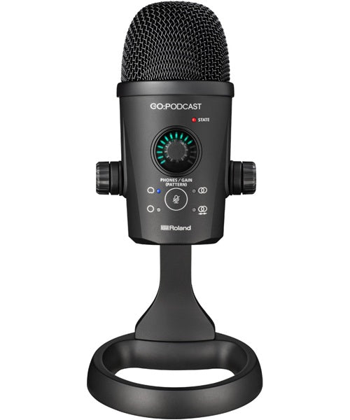 Micrófono Digital Roland Go:Podcast para Estudio y Podcasting