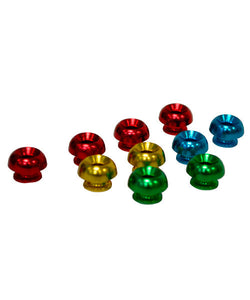 Jimmy Wess Broche 843HC(10) para Guitarra Eléctrica Aluminio, Varios Colores