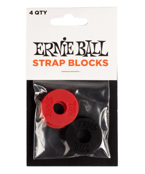 Seguros Ernie Ball 4603 para Tahalí de Plástico 4 Piezas