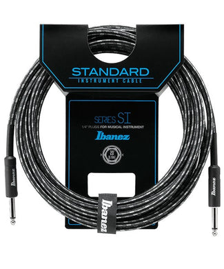 Ibanez Cable 6.10Mts Negro/Gris SI20-CCT Recto/Recto