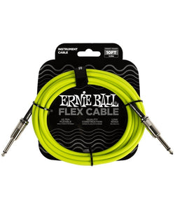 Ernie Ball Cable Flex 6414 Verde 3.048 Mts. Recto/Recto